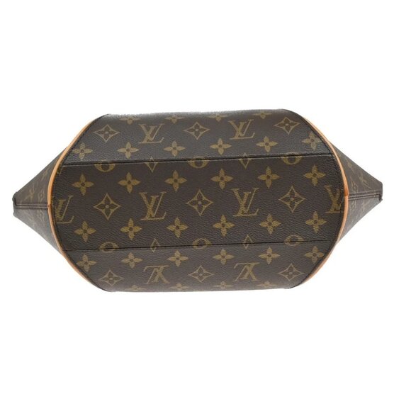 LOUIS VUITTON LV Logos Ellipse MM Hand Bag Monogram Leather Brown - Picture 5 of 16